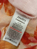 Juniors pink bear footed sleepsuit (Winter)