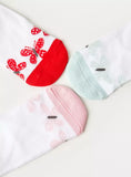 Juniors butterfly multi socks (pack of 3)