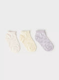 Juniors heart textured socks (pack of 3)