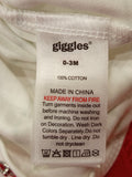 Giggles White Boys Formal Sleepsuit