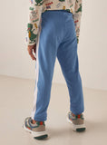 Juniors blue & white jog pants