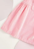 Max pink pinafore dress with white shirt (set of 2) (Winter)