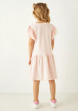 Lol doll printed frock with netted sleeves (Summer)