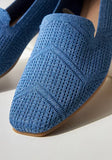 Max navy textured loafers