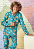 Max ginger man fleece pyjama set (set of 2) (Winter)