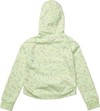 Nike pastel green all over logo printed hoodie (winter)