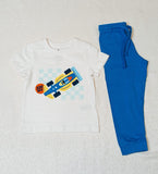 Juniors racing car shirt & Pyjama set (set of 2) (Summer)