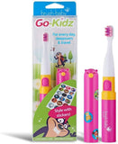 Brush baby pink electric toothbrush with stickers