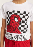 Marvel spiderman shirt & pyjama set (set of 2) (Summer)