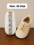 Juniors Solid Lace-Up Shoes with Pull Tabs