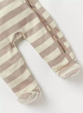 Juniors dino stripe printed sleepsuit