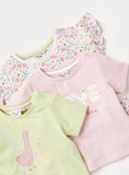 Juniors love floral tshirts (set of 3) (Summer)
