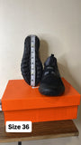 Nike flex runner 2 solid black slip on shoes (Box Packaging)