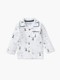 Juniors light house printed shirt & pyjama set (set of 2)