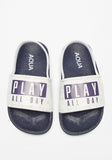 Aqua play all day slides with backstrap