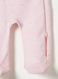 Juniors pink unicorn sequins zipped sleepsuit (Fleece lined) (Winter)