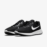 Nike revolution black textured shoes (Box Packaging)