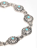 Lovisa silver turquoise choker (Jewellery)