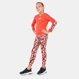 Puma orange printed girls sweatshirt (winter)