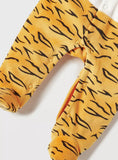 Juniors Cheetah Printed Fleece Sleepsuit with ears (winter)