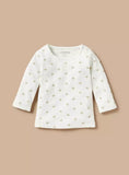Juniors all over tree printed shirt & pyjama set (set of 2)