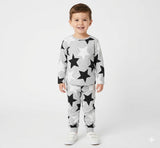 Matalan grey all over stars shirt & Pyjama set (set of 2)