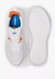 Oaklan white textured laceup men shoes (box packaging)