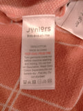 Juniors checkered knitted openfeet sleepsuit (Winter)
