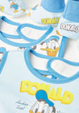 Juniors Donald number one duck bib & booties (set of 4)