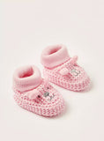 Juniors Beanie cap & booties(set of 2)(winter)