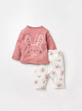 Juniors be happy shirt & pyjama set (set of 2)
