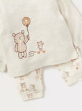 Juniors light bear & balloon printed shirt & pyjama set (set of 2)