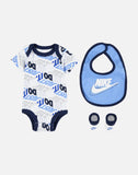 Nike just do it printed starter set with headband (Pack Of 3) (Box Packaging)