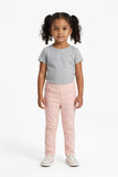 Juniors solid pink girls jeggings