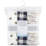 Hudson baby swaddle wrap ( pack of 3 )