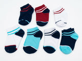 Juniors solid ankle socks (pack of 7)
