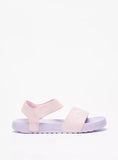 Kappa pink sandals with hook and loop closure