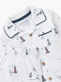 Juniors light house printed shirt & pyjama set (set of 2)
