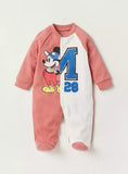 Mickey mouse 28 colorblock sleepsuit (Thick cotton)