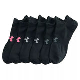 Under Armour black socks (pack of 6)