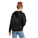 Adidas Solid Black Fleece Lined Hoodie (Winter)