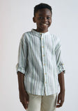 Eligo boys pastel stripped dress shirt