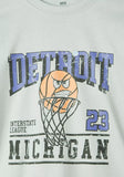 Juniors michigan 23 printed Fullsleeves tshirt
