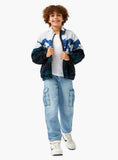 Juniors plush colorblock pullover (Super warm) (Winter)