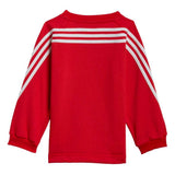 Adidas Solid Red Shirt & Jog Pants (Set Of 2) (Winter)