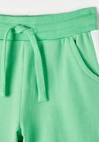 Juniors green & white colorblock shorts (Summer)