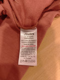 Juniors brown embroidered bear sleepsuit (Thick cotton) (Winter)