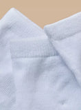 Juniors floral white ankle socks (pack of 3)