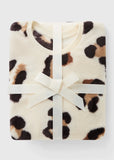 Matalan Leopard Printed Fleece Shirt & Pyjama Set (Set Of 2) (Winter)