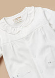 Giggles white girls formal sleepsuit